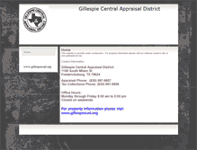 Tablet Screenshot of gillcad.org